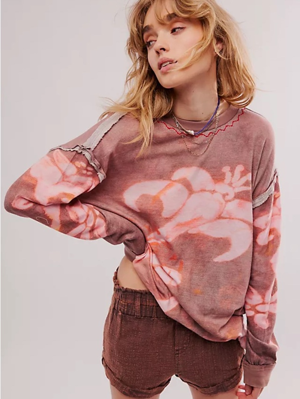WE THE FREE Midnight Bloom tee size XS